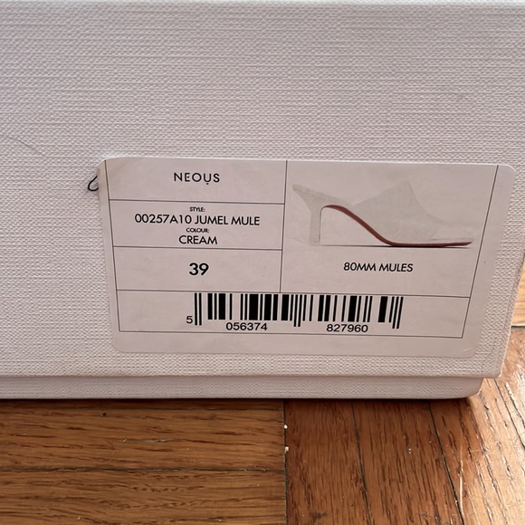 NEOUS Jumel Cream Mule - US 8 - Picture 4 of 7